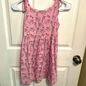 Girls like new unicorn print dress size 8!